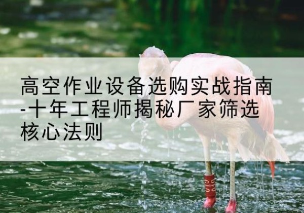 萧县剪叉式升降机厂家-高空作业设备选购实战指南-十年工程师揭秘厂家筛选核心法则